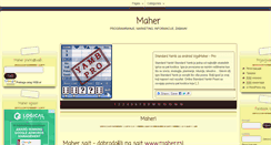 Desktop Screenshot of maher.rs